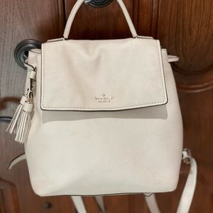 Kate Spade Leather Backpack Tote.